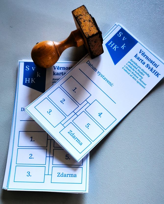 Věrnostní karta SvkHK - Studijní a vědecká knihovna v Hradci Králové