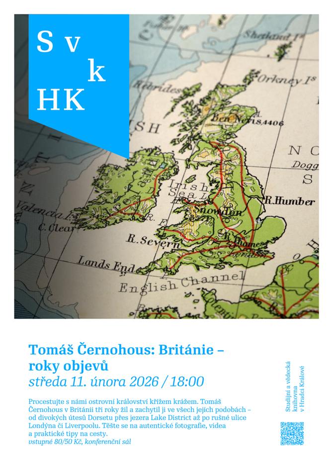 Británie – roky objevů - Studijní a vědecká knihovna v Hradci Králové