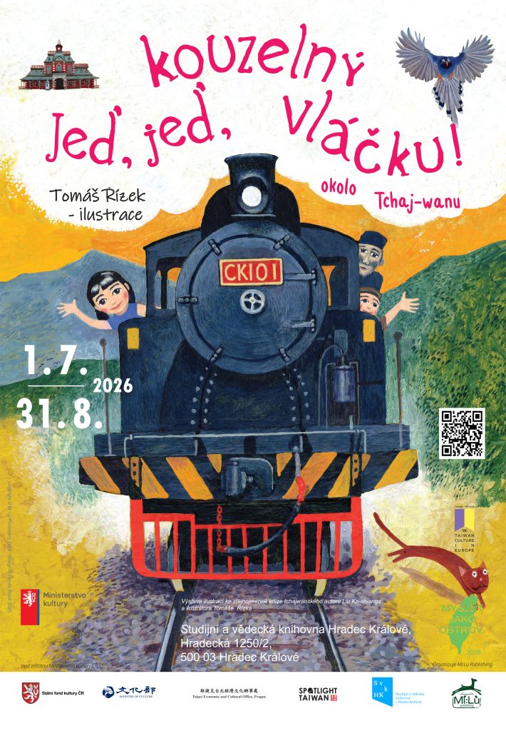 Jeď, jeď, kouzelný vláčku okolo Tchaj-wanu - Studijní a vědecká knihovna v Hradci Králové